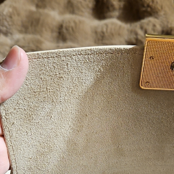 Cream Shoulder Bags Structured Design - Picture 2 of 8